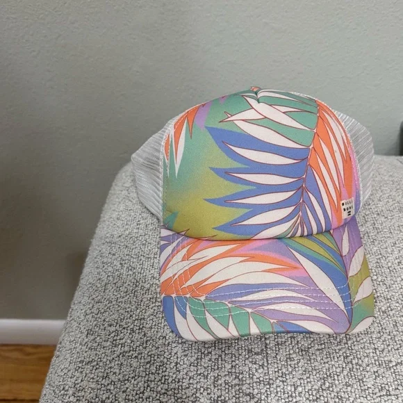 Billabong Heritage Mashup Trucker Hat Lilac Breeze - Picture 1 of 8